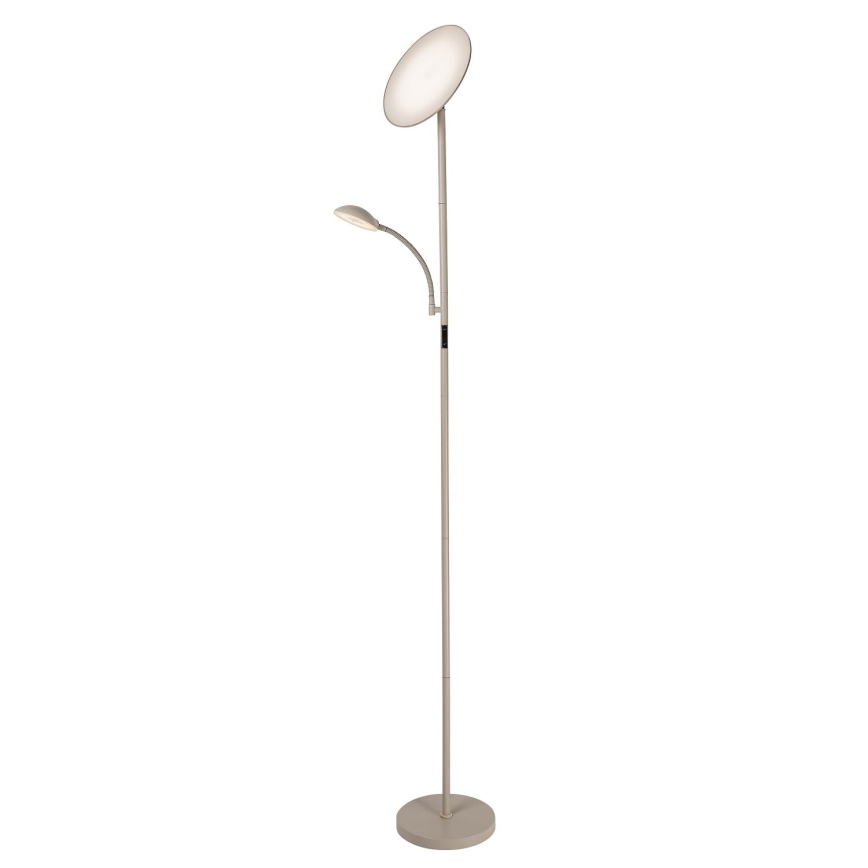 Rabalux - Lampadaire dimmable LED/23W/230V 3000/4200/6500 beige