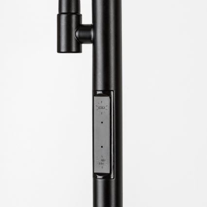 Rabalux - Lampadaire LED à intensité variable LED/23W/230V 3000/4200/6500 noir