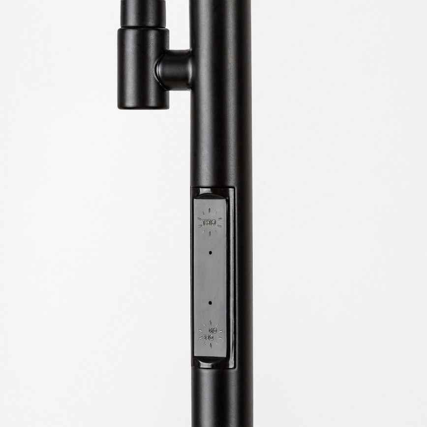 Rabalux - Lampadaire LED à intensité variable LED/23W/230V 3000/4200/6500 noir