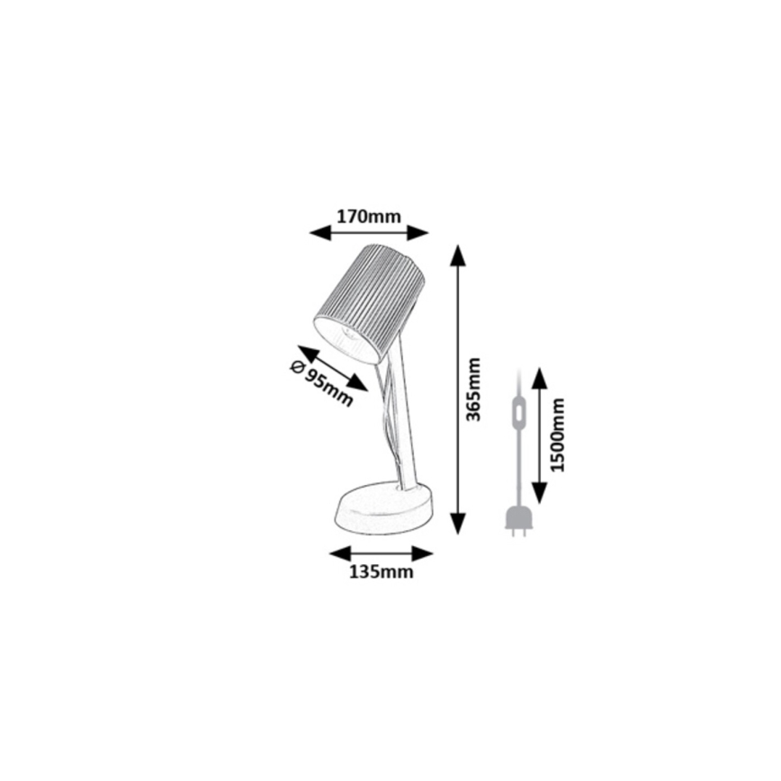 Rabalux - Tafellamp 1xE14/11W/230V roze