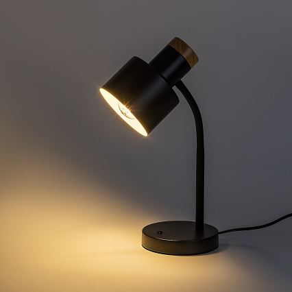 Rabalux - Lampe de table 1xE27/20W/230V noire
