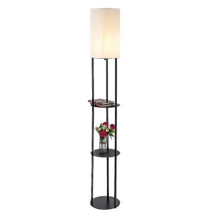 Rabalux - Lampadaire à étagères 1xE27/40W/230V noir