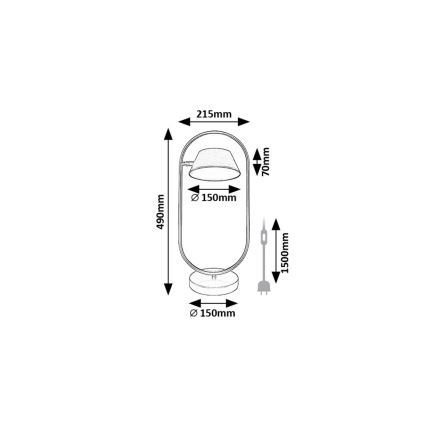 Rabalux - LED Tafellamp LED/6W/230V 3000K