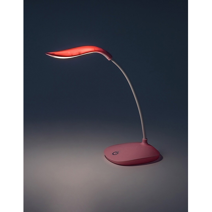 Rabalux - LED Dimbaar flexible tafellamp LED/2W/5V roze