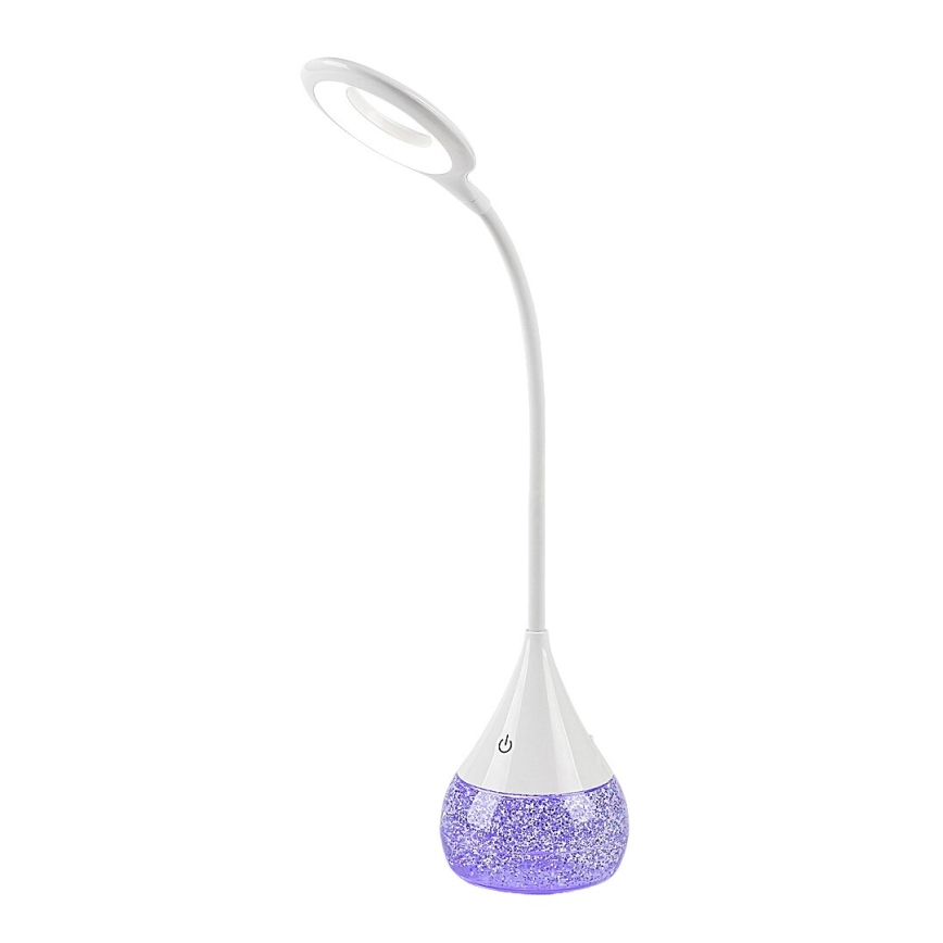 Rabalux - LED RGB Dimbaar tafellamp LED/4W/230V wit