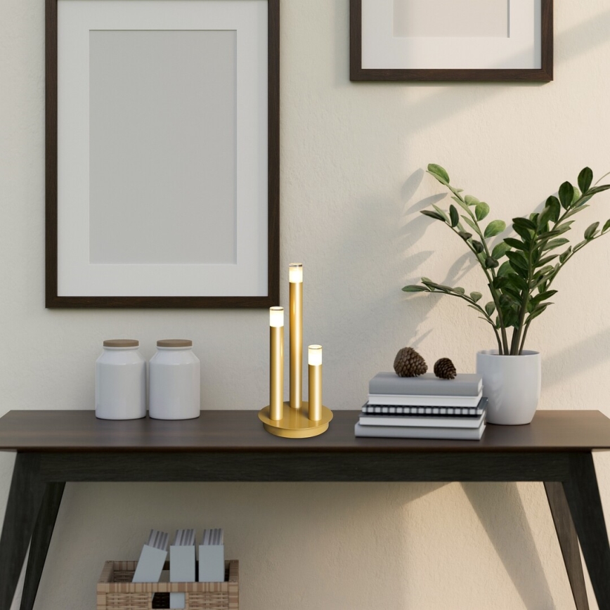 Rabalux - Tafellamp 3xG9/5W/230V goud