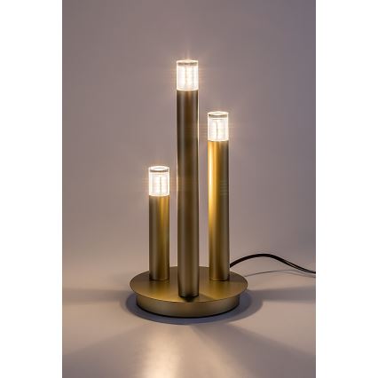 Rabalux - Tafellamp 3xG9/5W/230V goud