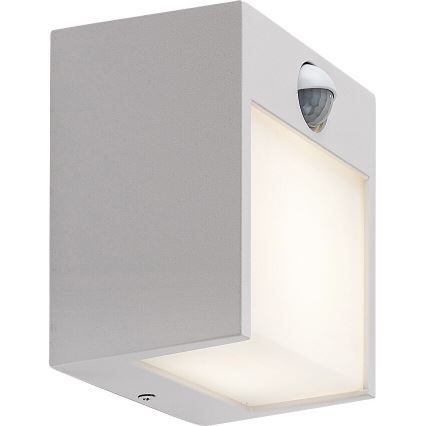 Rabalux - LED Buitenwandlamp met sensor LED/12W/230V wit IP44