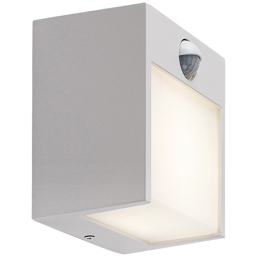 Rabalux - LED Buitenwandlamp met sensor LED/12W/230V wit IP44