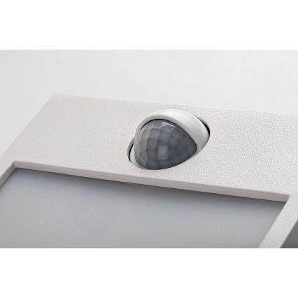 Rabalux - LED Buitenwandlamp met sensor LED/12W/230V wit IP44