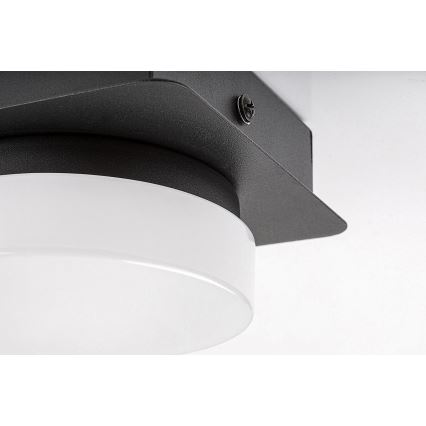 Rabalux - Plafonnier LED salle de bain LED/5W/230V IP44 4000K noir