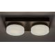 Rabalux - LED Plafondverlichting badkamer 2xLED/5,5W/230V IP44 zwart