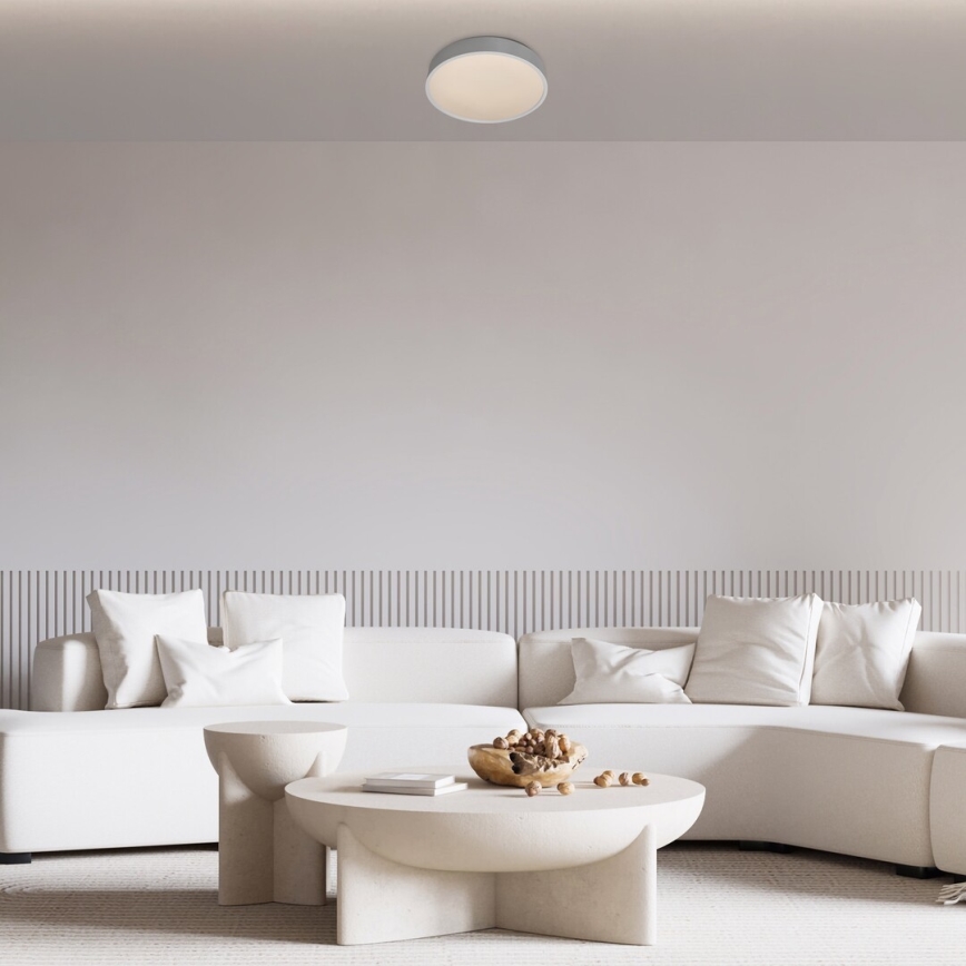 Rabalux - LED Plafondlamp LED/18W/230V IP44 4000K zilver Ø 28 cm