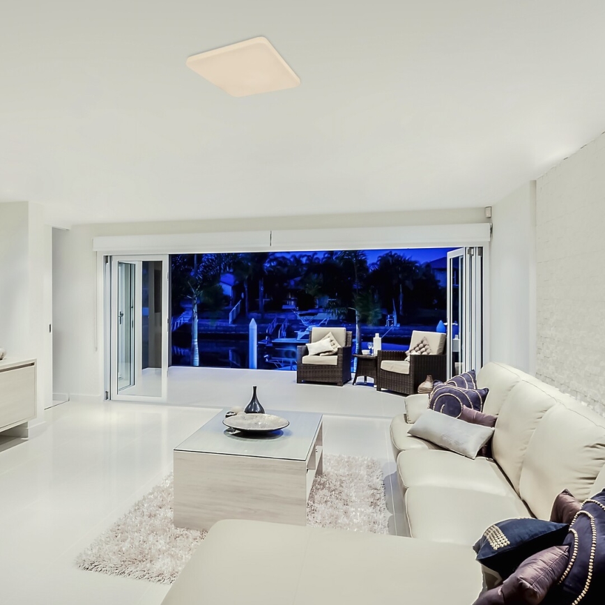 Rabalux - Plafonnier LED avec capteur LED/20W/230V 4000K 32x32 cm