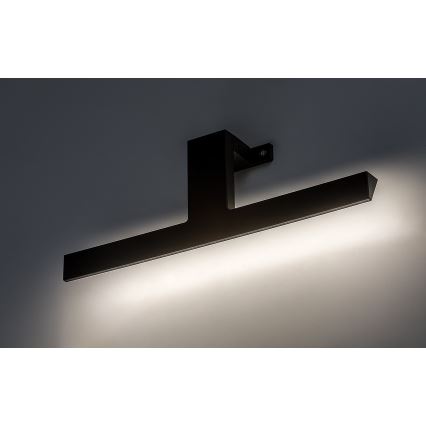 Rabalux - LED-spiegelverlichting voor badkamer, 6W, 230V, IP44, 30 cm, zwart