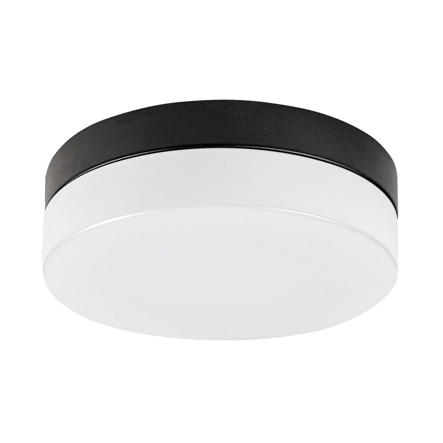 Rabalux - LED Badkamer plafondlamp LED/15W/230V IP44 4000K diameter 23 cm zwart