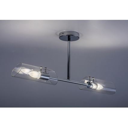 Rabalux - Suspension-barre salle de bain 2xE14/12W/230V IP44 chrome brillant