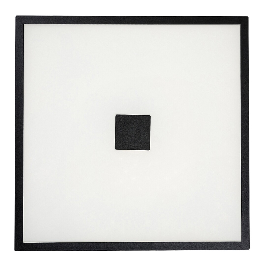 Rabalux - LED plafondlamp voor de badkamer LED/18W/230V IP44 zwart 30x30 cm