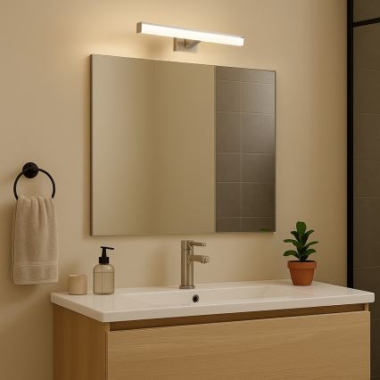 Rabalux - LED spiegelverlichting voor de badkamer LED/6W/230V IP44 40 cm glanzend chroom