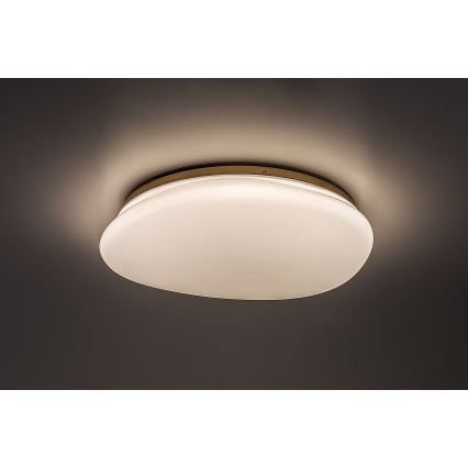 Rabalux - Plafonnier LED pour salle de bains, 24 W, 230 V, IP44, Ø 41 cm