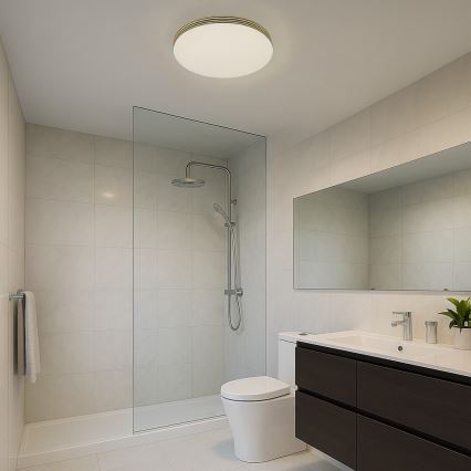 Rabalux - Plafonnier LED pour salle de bains LED 18W/230V IP44 Ø 34 cm