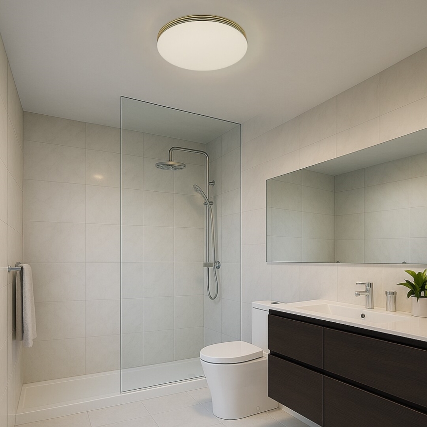 Rabalux - Plafonnier LED pour salle de bains LED 18W/230V IP44 Ø 34 cm