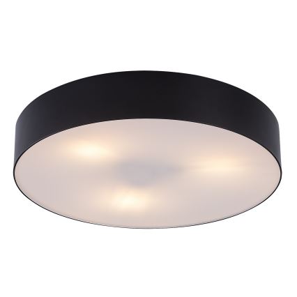 Rabalux - Plafonnier d'extérieur 3xE27/9W/230V Ø 39 cm IP43 noir