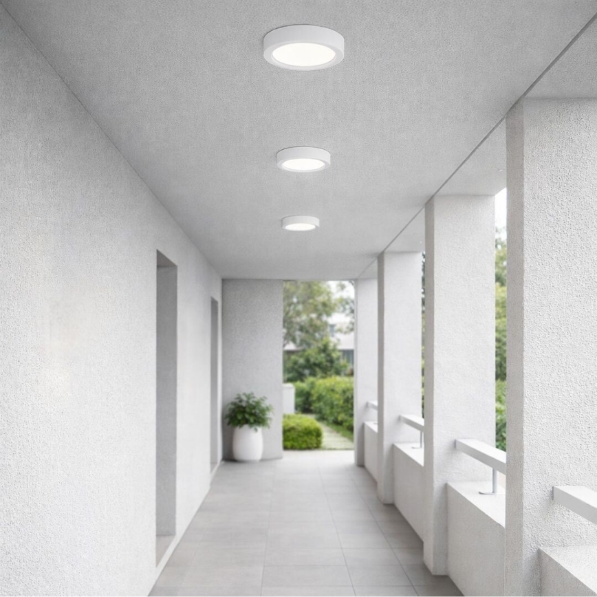 Rabalux - LED badkamerplafondlamp LED/24W/230V Ø 22 cm IP44 wit