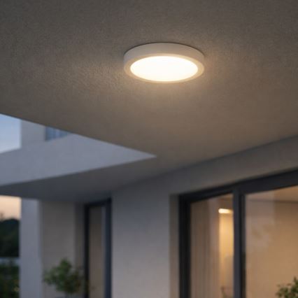 Rabalux - Plafonnier LED pour salle de bains LED/30 W/230 V Ø 30 cm IP44 blanc