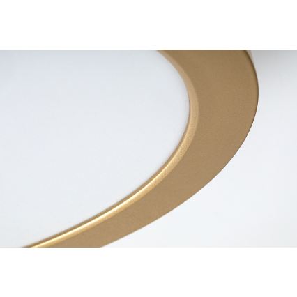 Rabalux - Plafonnier LED pour salle de bains LED/24 W/230 V Ø 22 cm IP44 doré