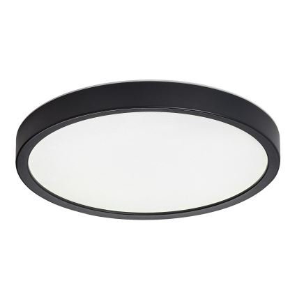 Rabalux - LED badkamer plafondlamp LED/18W/230V 3000/4000/6000K Ø 29 cm IP44 zwart