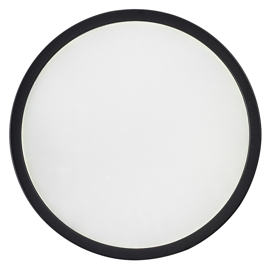 Rabalux - LED badkamer plafondlamp LED/18W/230V 3000/4000/6000K Ø 29 cm IP44 zwart