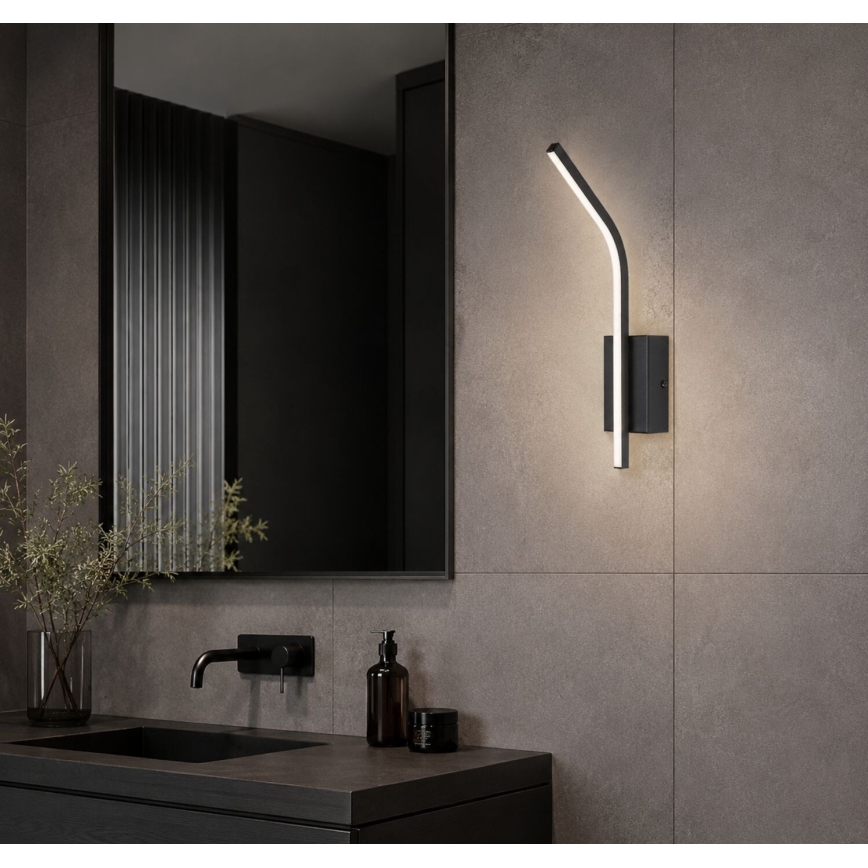 Rabalux - LED wandlamp voor badkamer LED/10W/230V 4000K IP44 zwart