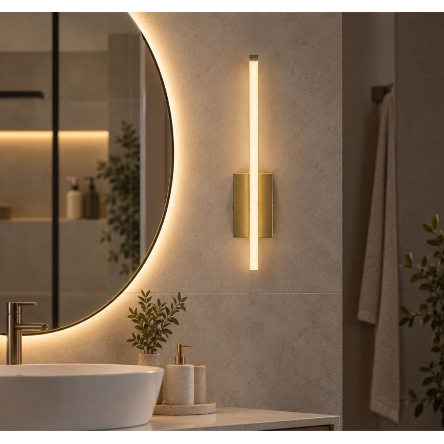 Rabalux - LED Badkamerwandlamp LED/10W/230V 4000K IP44 goudkleurig