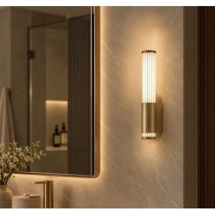 Rabalux - LED wandlamp voor badkamer LED/6W/230V IP44 goudkleurig