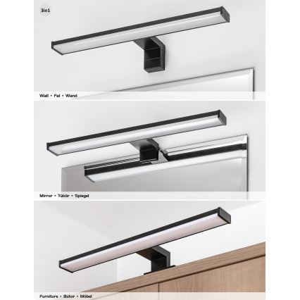 Rabalux - Éclairage LED pour miroir de salle de bains LED/8W/230V IP44 40 cm