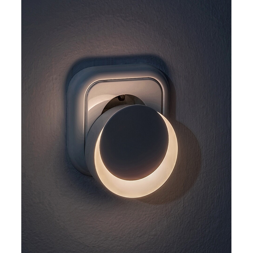 Rabalux - LED Socket nachtlampje met schemersensor LED/0,3W/230V 3000K