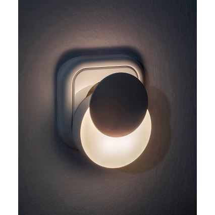 Rabalux - LED Socket nachtlampje met schemersensor LED/0,3W/230V 3000K