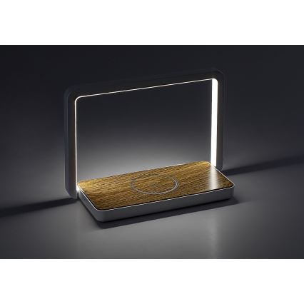 Rabalux - Lampe de table à intensité variable avec chargeur sans fil LED/4W/5V 3000K