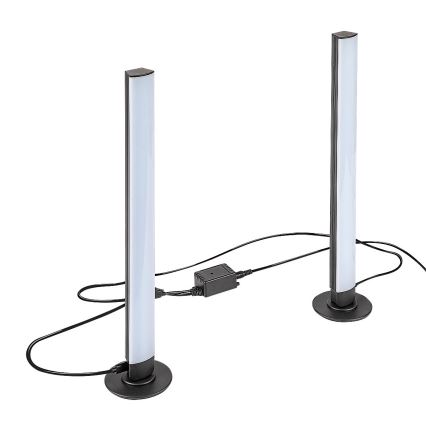 Rabalux - SET van 2x dimbare LED RGB bureaulampen PACO LED/5W/5V + afstandsbediening