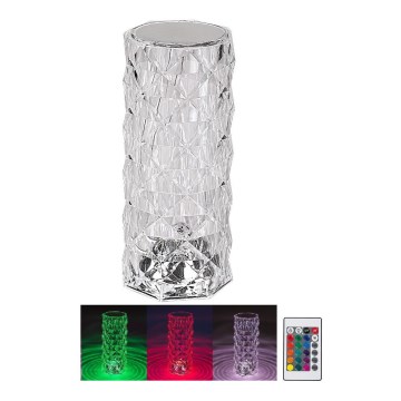Rabalux 76015 - Lampe de table rechargeable RGB à intensité variable SIGGY LED/1,5W/3,7V 800 mAh