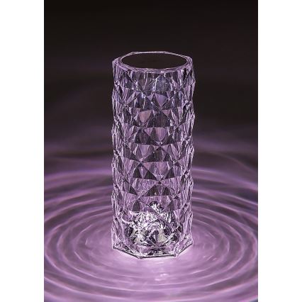 Rabalux 76015 - Lampe de table rechargeable RGB à intensité variable SIGGY LED/1,5W/3,7V 800 mAh