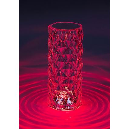 Rabalux 76015 - Lampe de table rechargeable RGB à intensité variable SIGGY LED/1,5W/3,7V 800 mAh