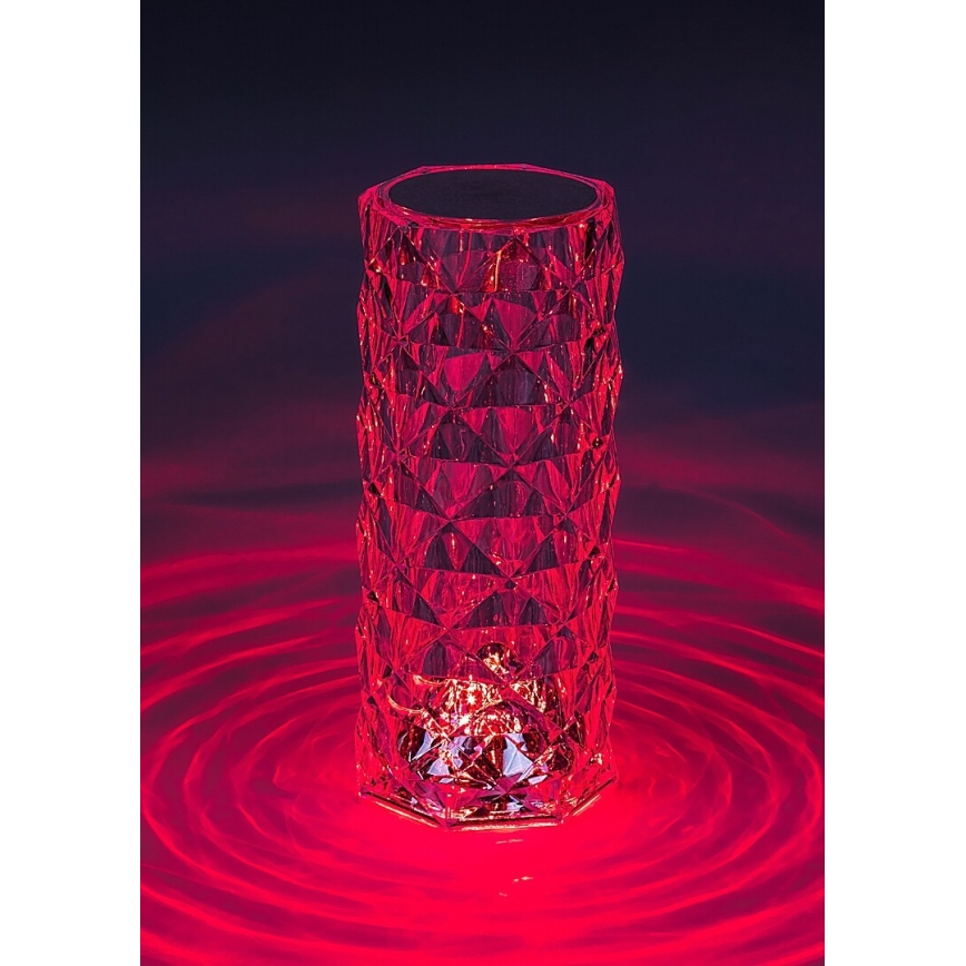 Rabalux 76015 - Lampe de table rechargeable RGB à intensité variable SIGGY LED/1,5W/3,7V 800 mAh