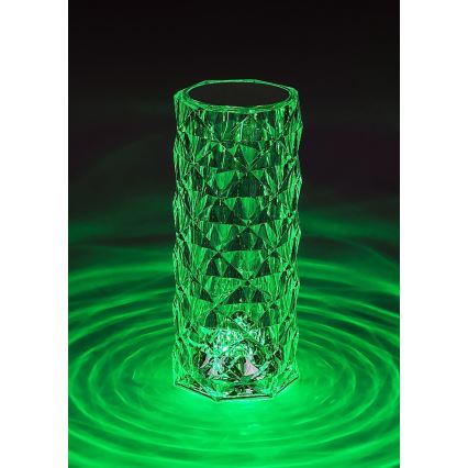Rabalux 76015 - Lampe de table rechargeable RGB à intensité variable SIGGY LED/1,5W/3,7V 800 mAh
