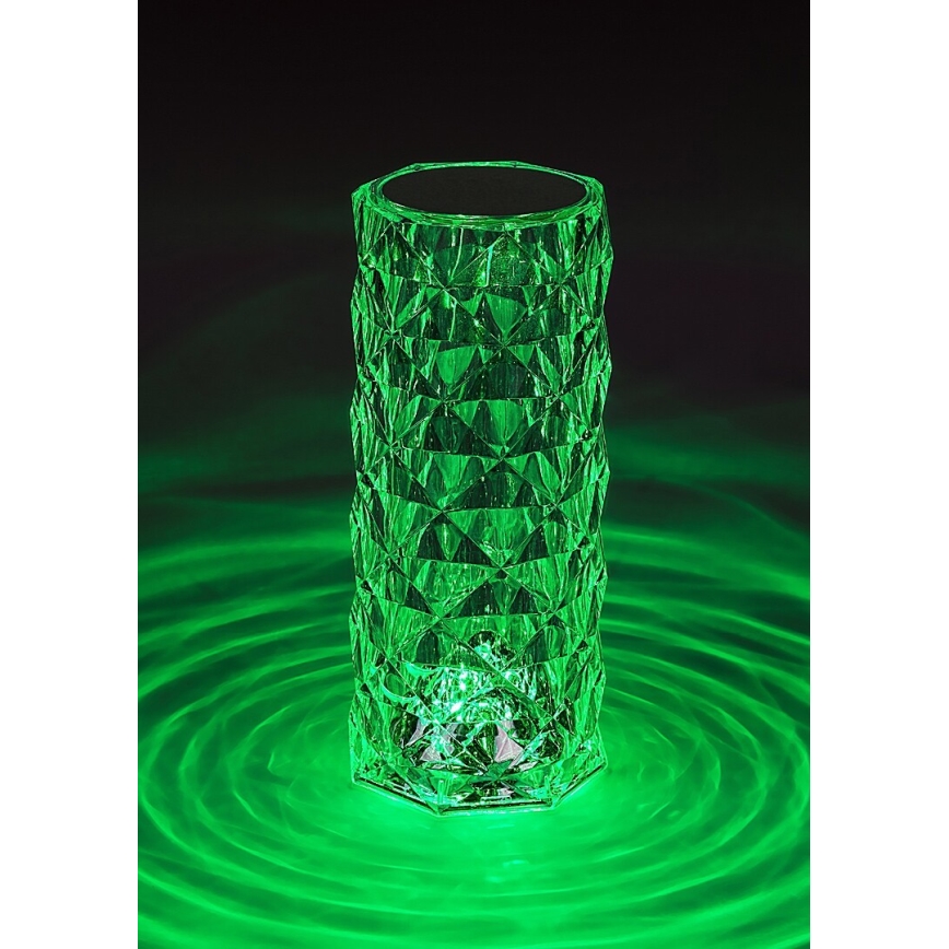 Rabalux 76015 - Lampe de table rechargeable RGB à intensité variable SIGGY LED/1,5W/3,7V 800 mAh