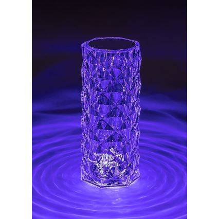 Rabalux 76015 - Lampe de table rechargeable RGB à intensité variable SIGGY LED/1,5W/3,7V 800 mAh