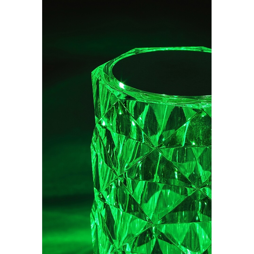 Rabalux 76015 - Lampe de table rechargeable RGB à intensité variable SIGGY LED/1,5W/3,7V 800 mAh