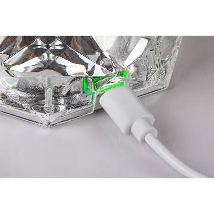 Rabalux 76015 - Lampe de table rechargeable RGB à intensité variable SIGGY LED/1,5W/3,7V 800 mAh