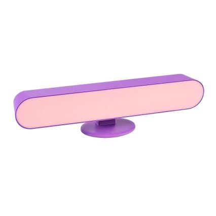 Rabalux - Lampe de table  LED RGB à intensité variable LED/3W/5V violet + télécommande